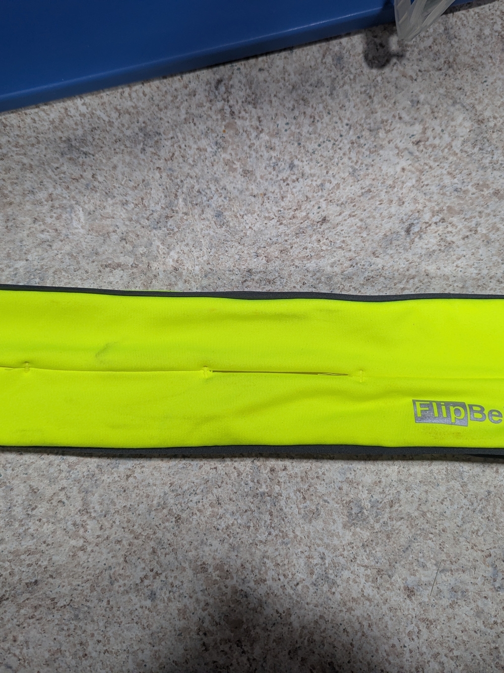 FlipBelt High-Visibility Neon Yellow Running Belt